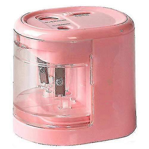 Wekity Double Hole Electric Pencil Sharpener, Fast Sharpen Automatic Pencil Sharpener For 6-8mm Amp; 9-12mm Diameter Pencils, Usb/battery Operated(pi