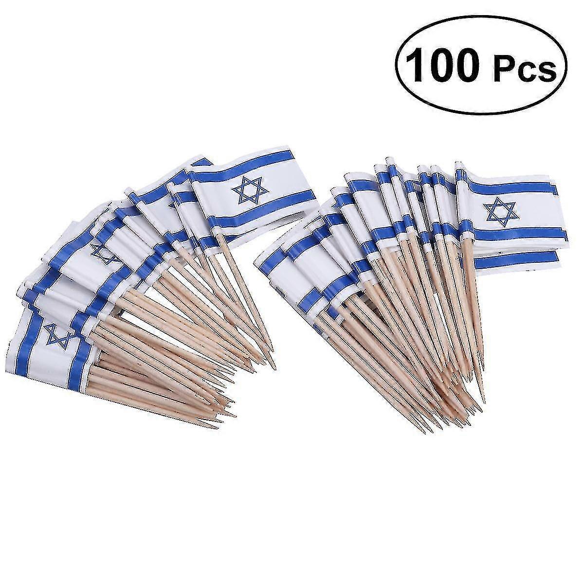 Israel Flag Toothpick Fruit Pick - YX