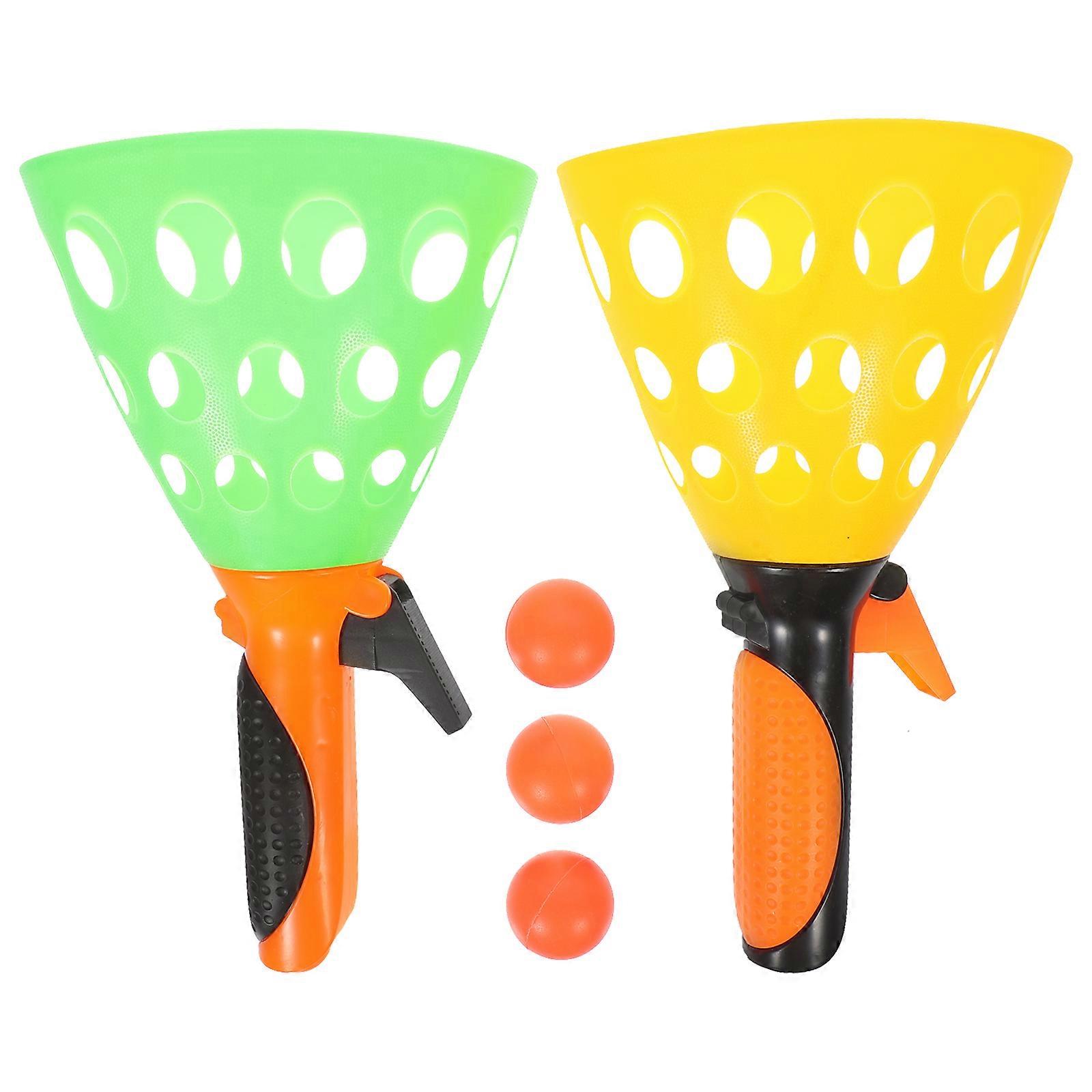 Launch and Catch Balls Game Toss Game Children Outdoor Garden Backyard Play Activity
