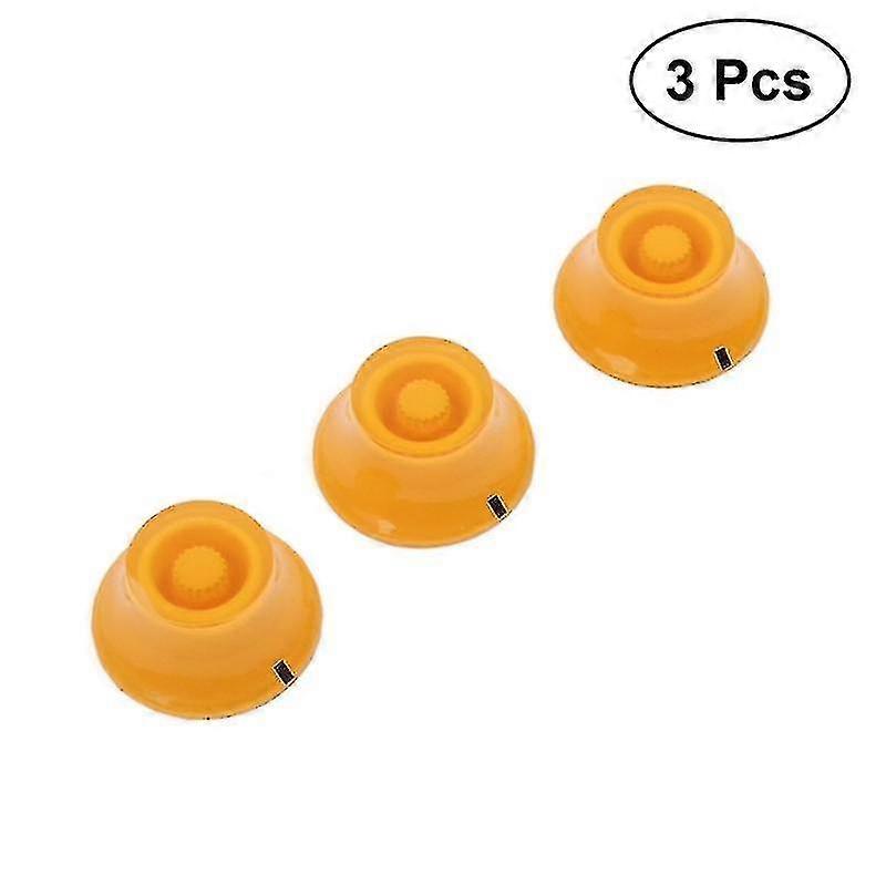 3 Pcs/ Set Guitar Volume Tone Control Knobs Rotary Knobs For Strat Stratocaster Electric Guitar Parts Replacement