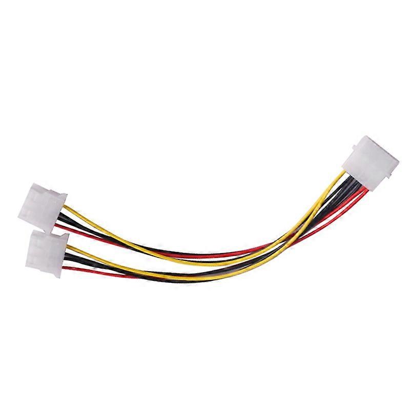 IDE 4Pin αρσενικό στο θηλυκό καλώδιο προσαρμοστών δύναμης JIKAIX ανεμιστήρων περίπτωσης PC 4Pin 2 τρόπων 4Pin