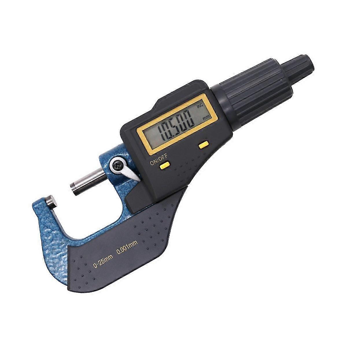 Utanför mikrometer 0-25mm hög precision 0.001 elektronisk digital mikrometer med tusentals Cali
