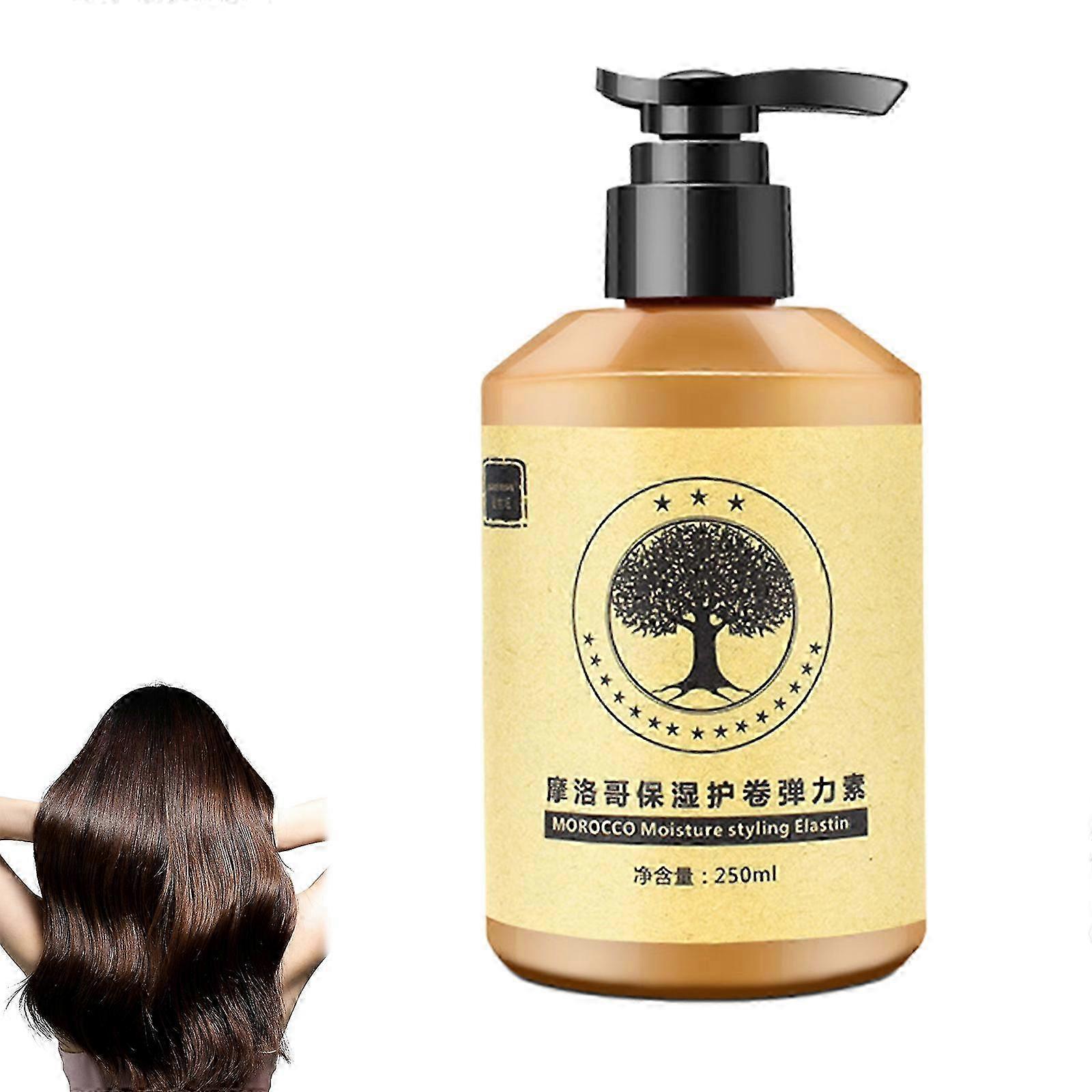 Moroccan Cream Long Lasting Styling Moroccan Volume Moisturizing Elasticity`