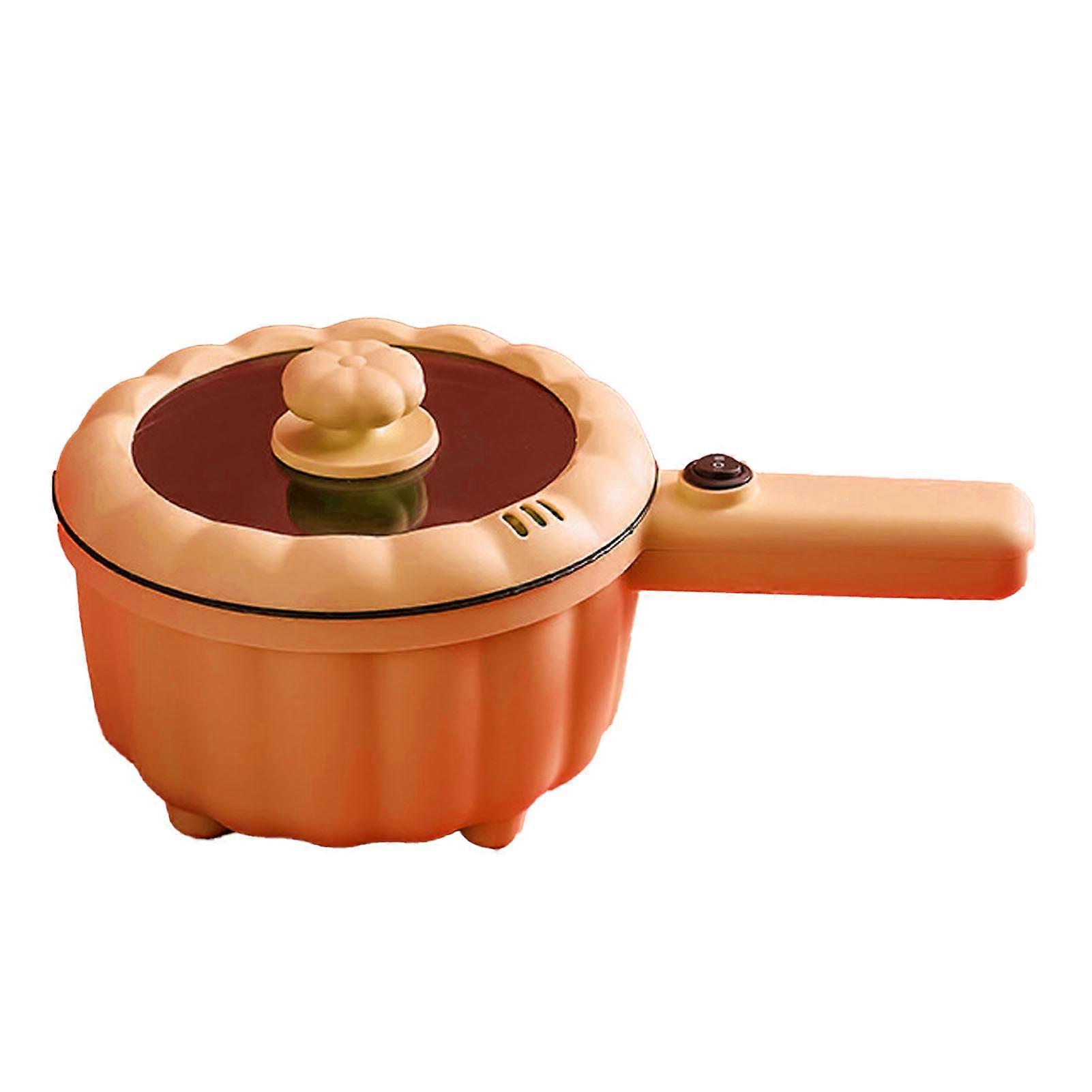 Electric Hot Pot with Long Handle Mini Non Stick Multifunction Electric Cooker for Home Dorm Office CN Plug