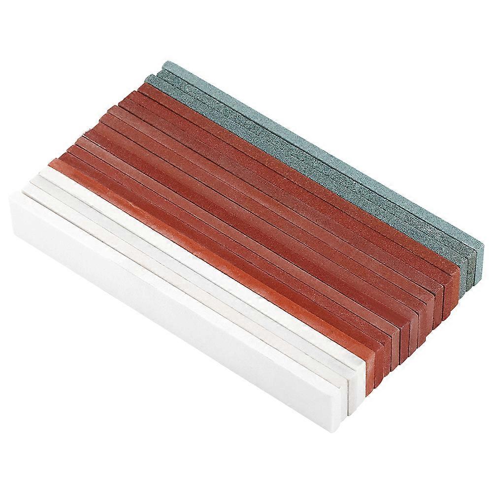 18Pcs 60~3000# Sharpening Stone Grindstone Sharpener Knife Polishing Grinding Kitchen Tool