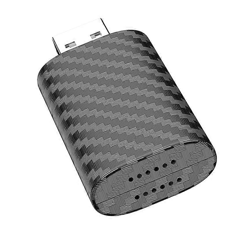 Carbon Fiber Wireless Carplay Box Translucent AI Explosion Original Wired to Wireless Carplay Androi (Wired to Wireless Carplay)