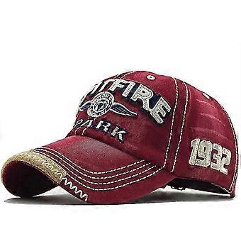 Casquette de baseball unisexe réglable 1935 Vintage Broderie Casquette en coton