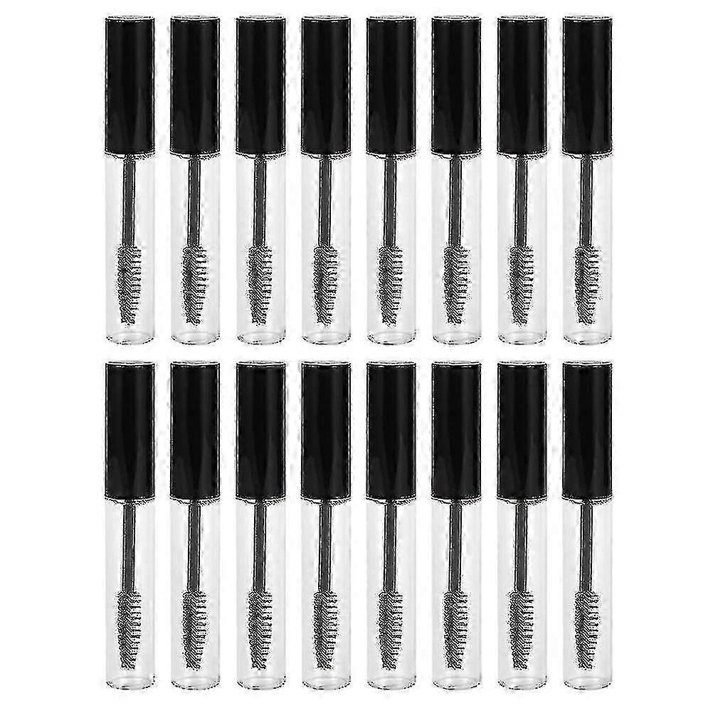 16pcs 10ml Empty Mascara Tubes With Eyelash Wand Diy Mascara Containers