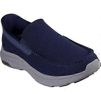 Skechers Pollard Wilfred Textile Men's Navy Loafers