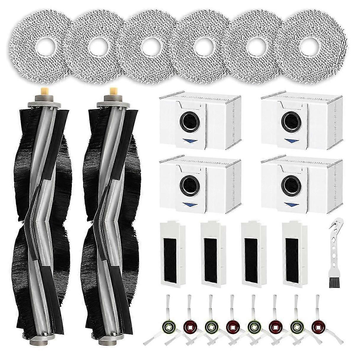 Accessory Set for Deebot T20 Omni / T20E Omni Vacuum Cleaner Robot Replacement Parts Main Side Brus