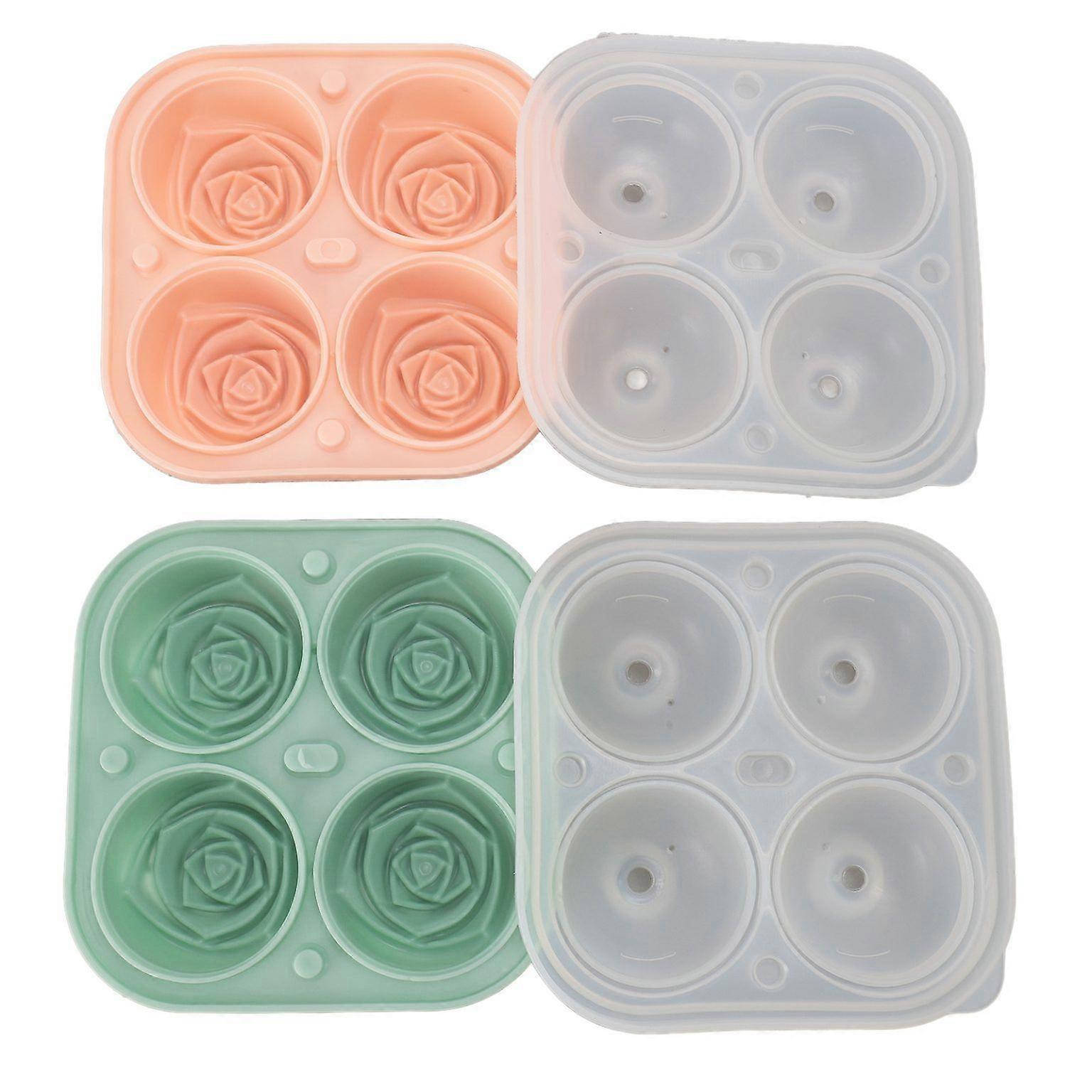 Easy Release Ice Cube Tray with Lid - Perfect Ice Cube Mould
