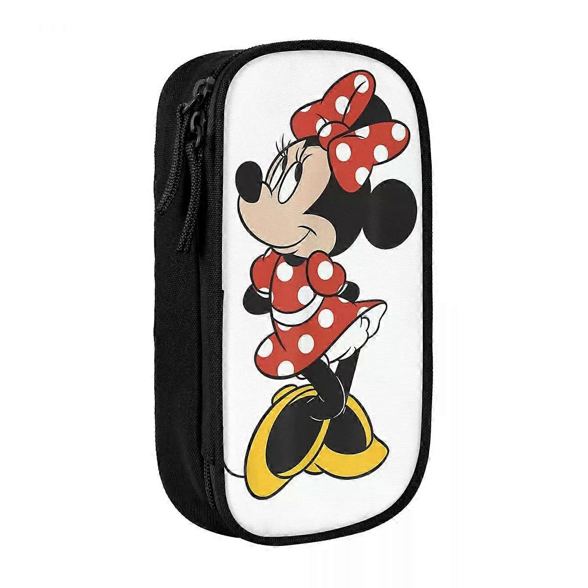 f510 Mickey And Friends Pencil Case Fun Minnie Mouse Pen Bag Student Large Storage Students School Pencil Pouch jbfq510