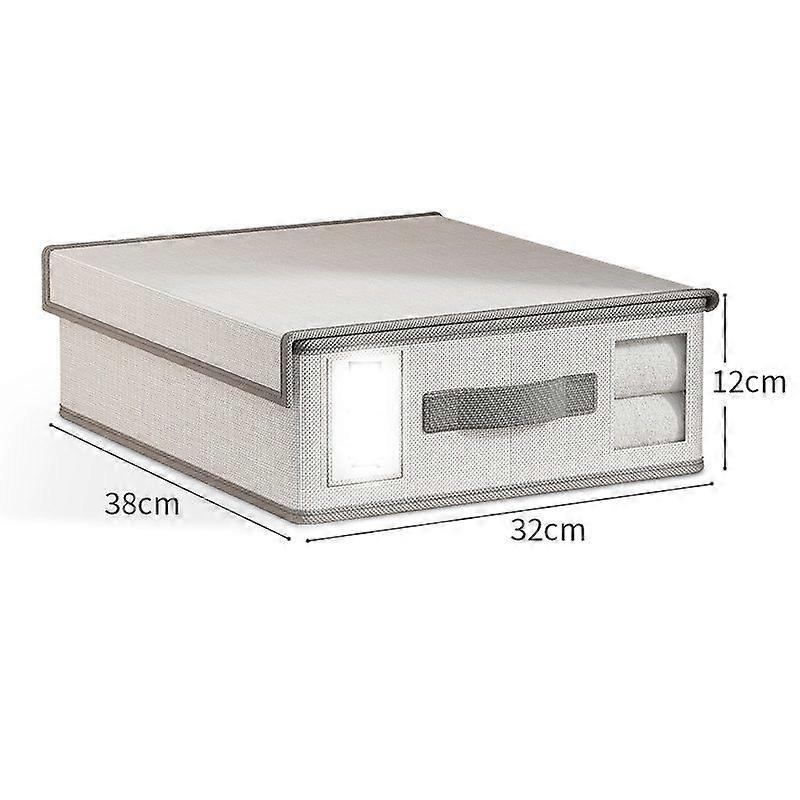 Premium Oxford Fabric Sheet Storage Solution with Clear Window and Label