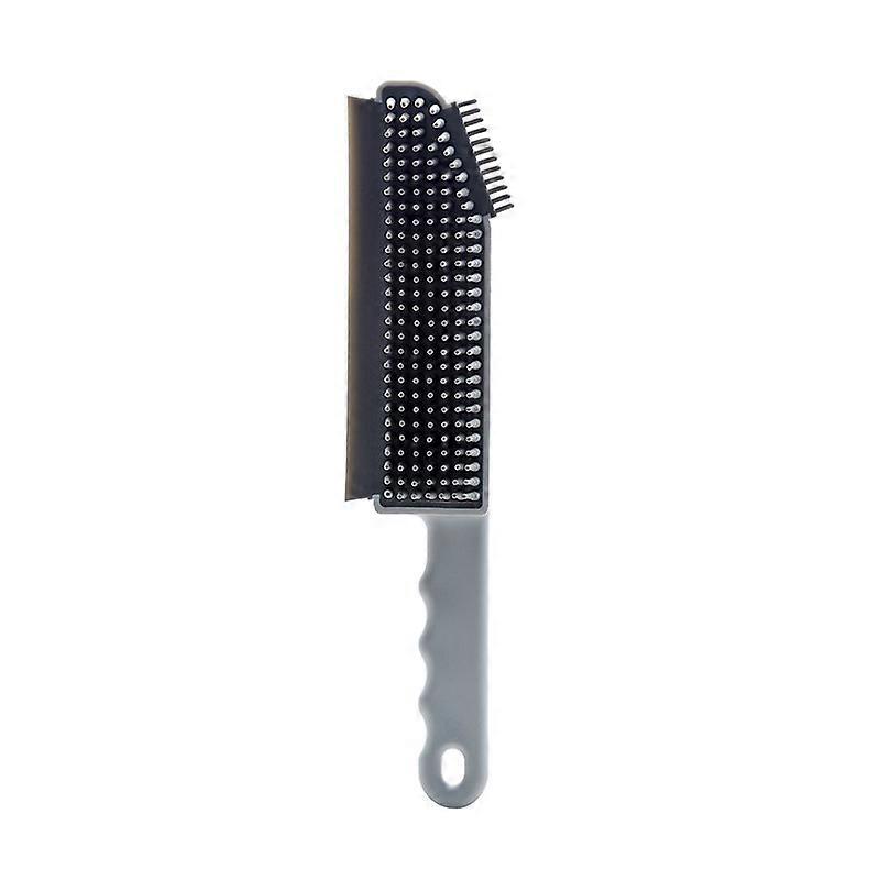 Pet Hair Brush, 3-in-1 Scratch-Free Pet Grooming Tool for Dogs and Cats, Gentle Bristles, Easy Cleanup, Portable Design