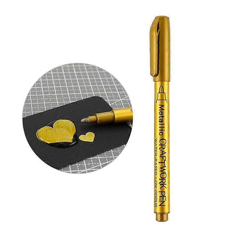 Metallmarker-Farbstift, ungiftig, permanenter Marker, DIY-Kunstmarker