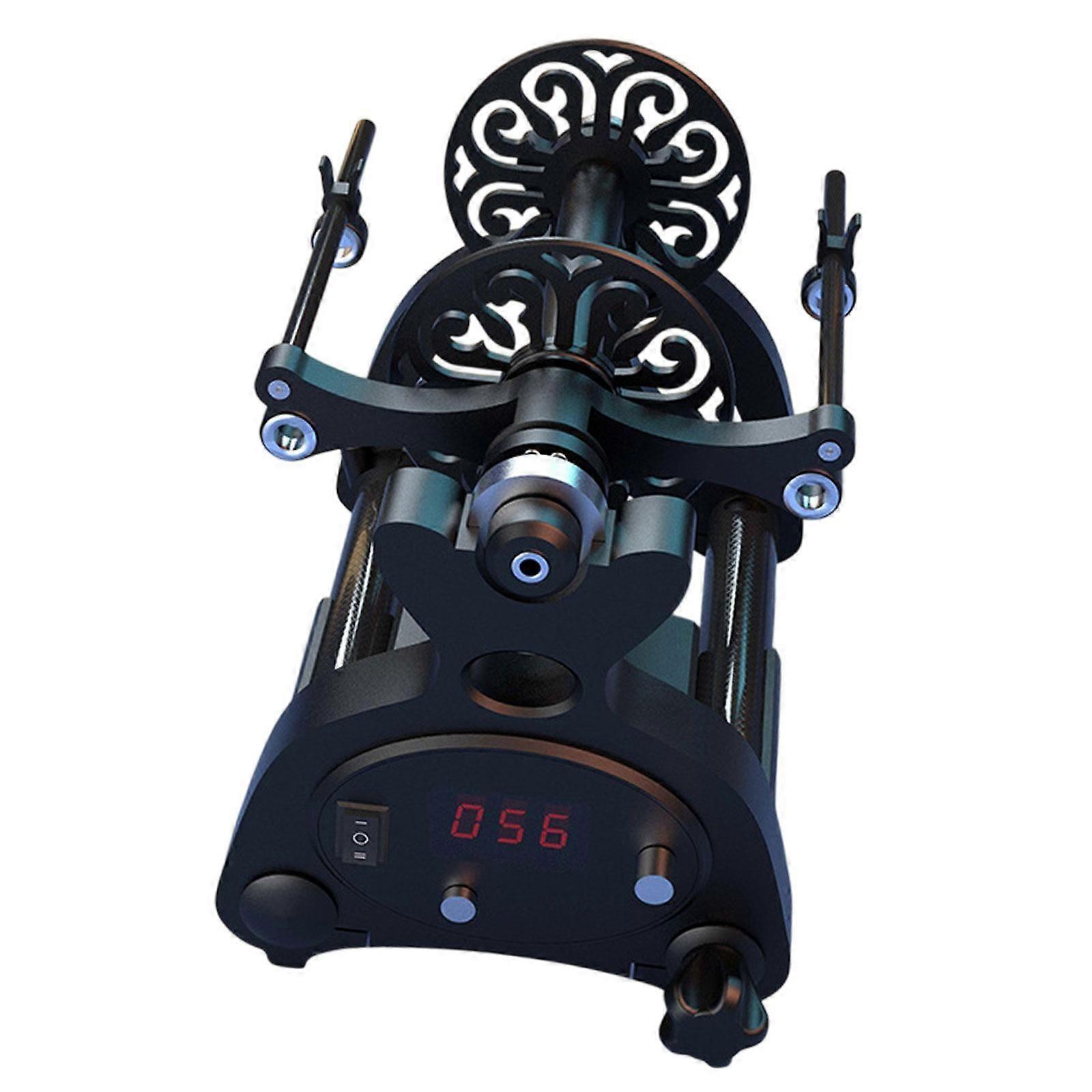 Automatic Yarn Winding Machine Professional Reversible Rotation Yarn Spinner Black