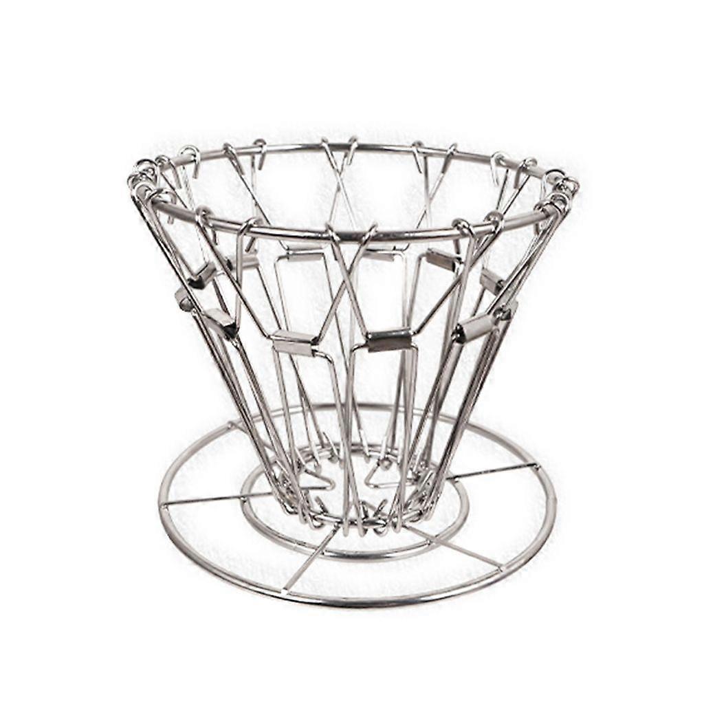 Reusable Coffee Filter Manual Coffee Maker Funnel Foldable Coffee Drips Rack
