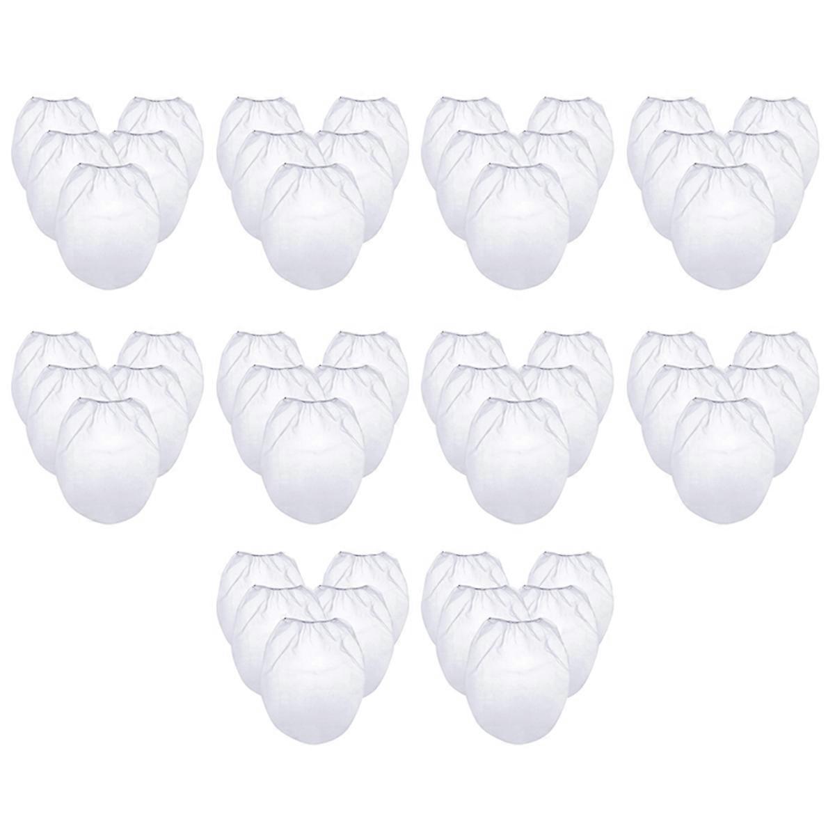 50pcs 5 Gallon Paint Filter Bags White Regular Fine Mesh/Flex Top Bag Filter for Paint Sprayers