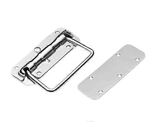 JUSCH Spring Loaded Surface Mount Handle with Rubber Grip, Zinc