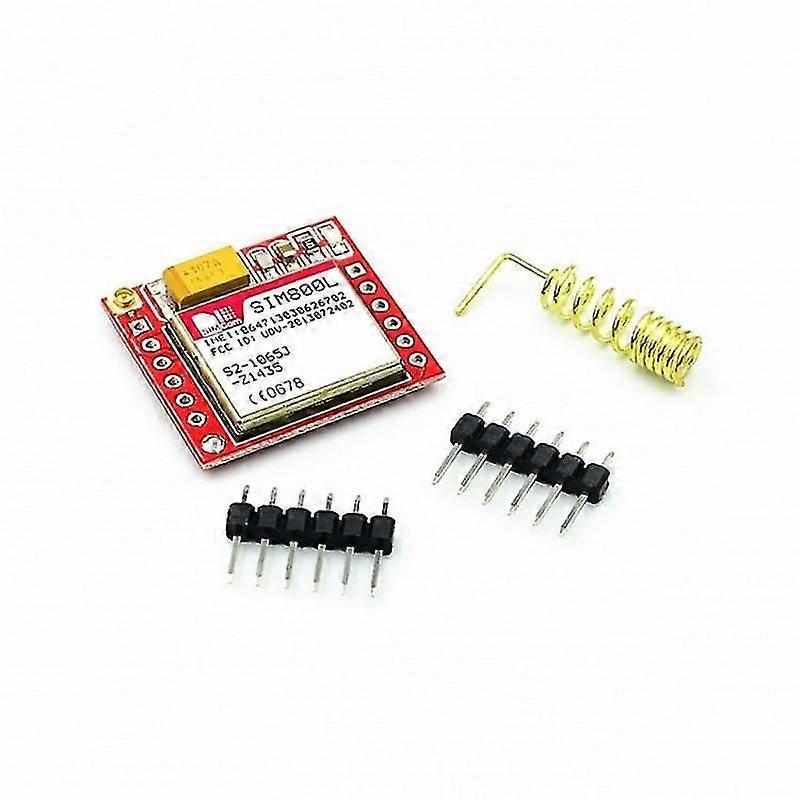 Sim800l Gprs Gsm Module Micro Carte Sim Core Quad-bande Ttl Port Série AntenneSans antenne