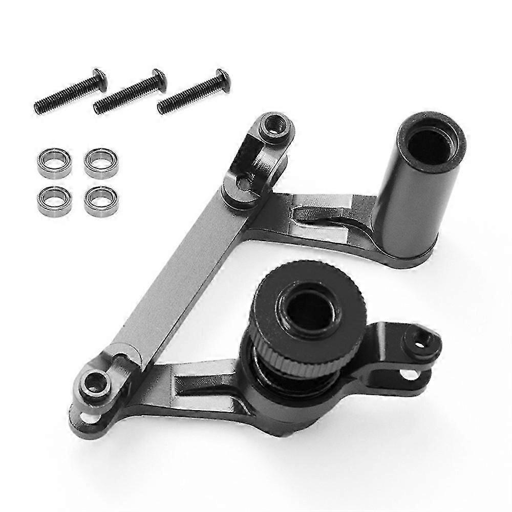 RC Car Upgrade Parts Aluminium Steering Bracket for RC Traxxas E-maxx T-maxx