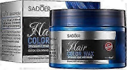 Haarfarbe Wachs, Temporäre Haarwachsfarbe, Haarfärbewachs, Schlamm Haarstyling Haarwachs Haarfärbemittel Temporäre Haarfarbe 120g