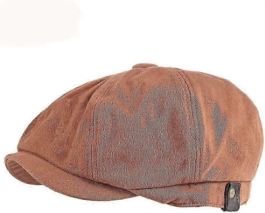 Caps Spring Summer Octagonal Hats Men Eight Cap Flat Peaked Beret
