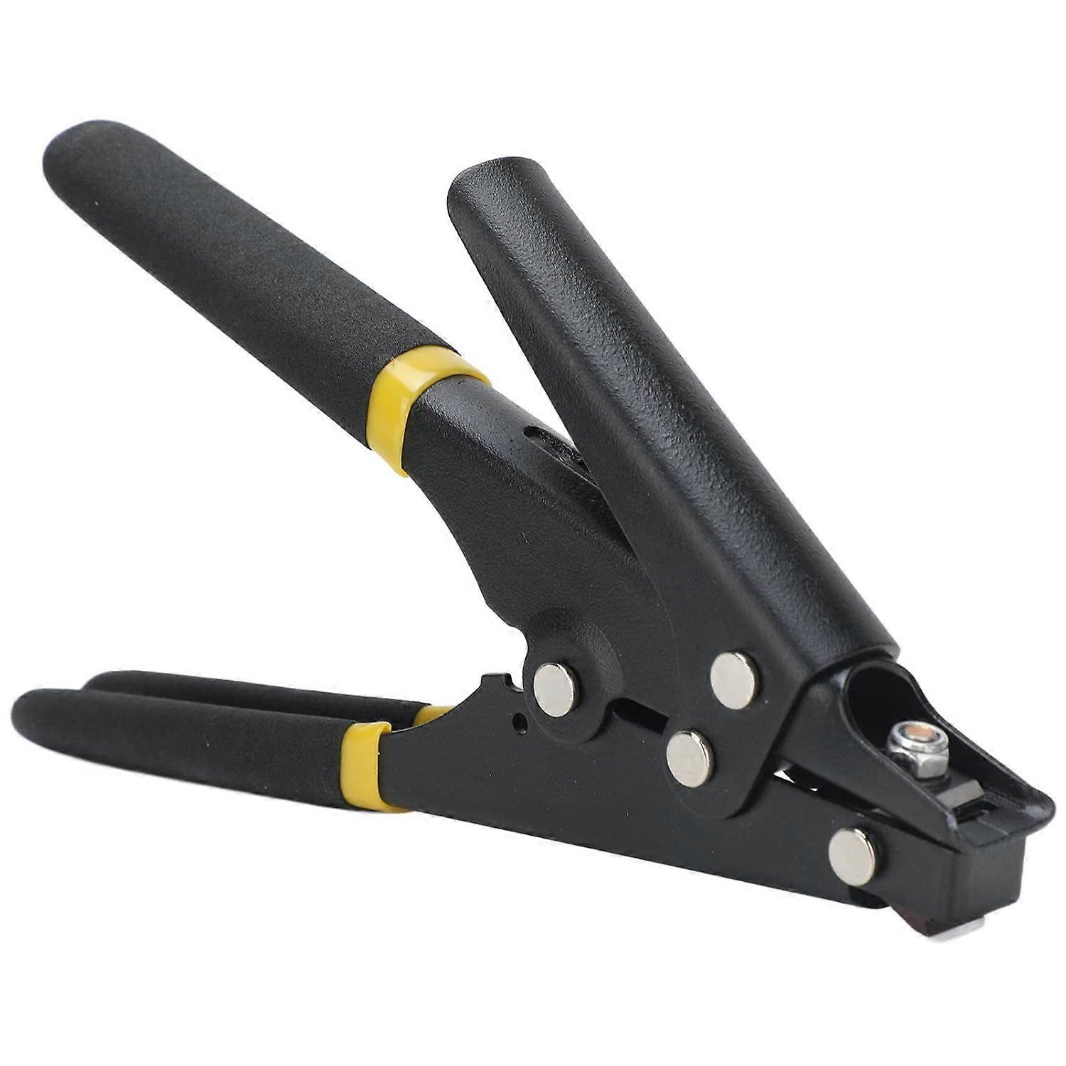 Portable Nylon Cable Tie Gun Adjustable Tension Plastic Zip Tie Fastening and Cutting Tool Cable Tie Tension Cutting Tool Zip Tie Gun