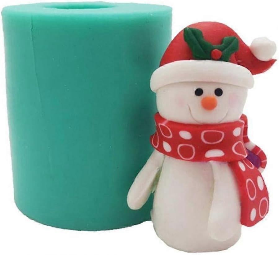 Charming Snowman Silicone Mold, Perfect For Crafting Unique Resin Art, Candles, And Soaps, With A Focus On Durability And Flexibility