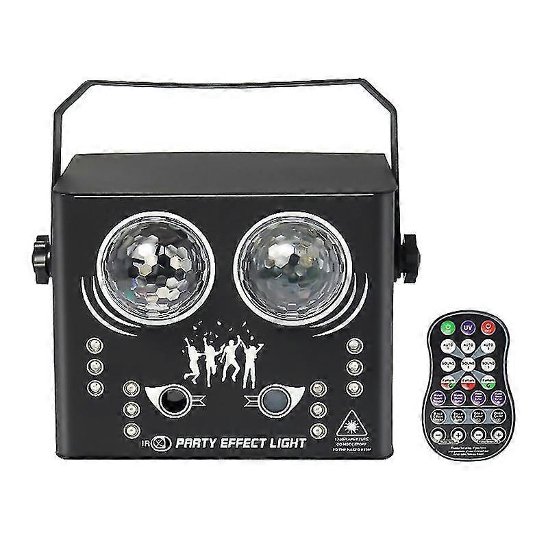 5-in-1 Led Effect Light Strobe Laser Water Streak Pattern Disco Light Lamp For Party Club Bar - Au P