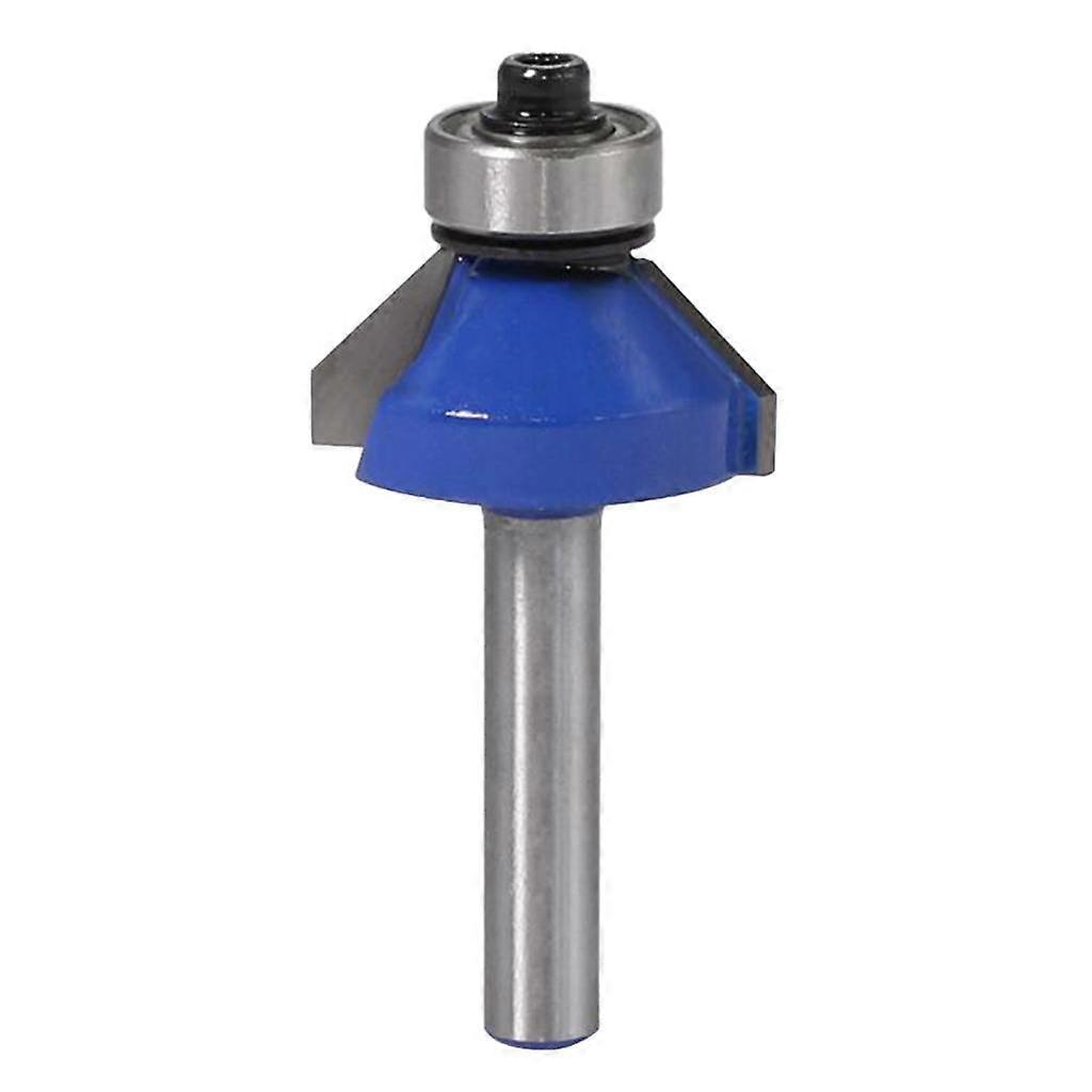 Alloy Router Bit Cutter 45 Degree Chamfer Router Bit 1/4 Inch Shank