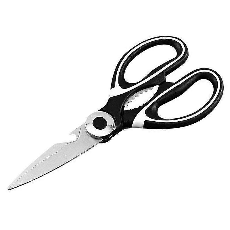 Heavy Duty Scissors for Kitchen Use with Safety Cover & Soft Grip & Multi-Functional Utility Scissors, Shears for Meat Poultry Herbs Cutting