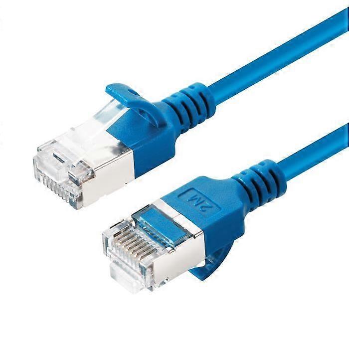 CAT6A Network Cable - MICRO CONNECT - Slim - 1.5m - U-FTP - LSZH