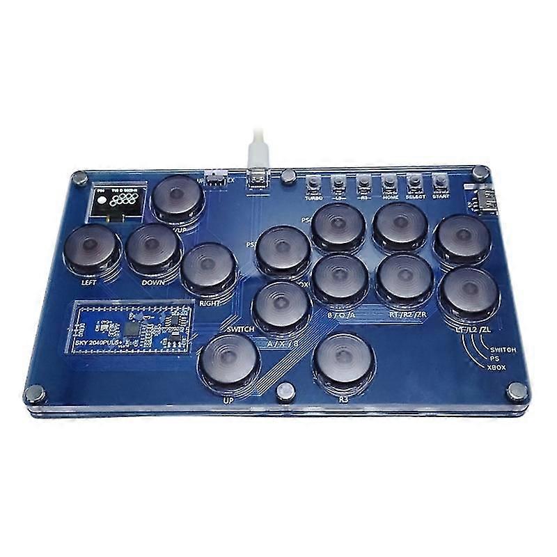 PC Mechanical Button Game Controller Arcade Keyboard Joystick Hitbox Fight Stick