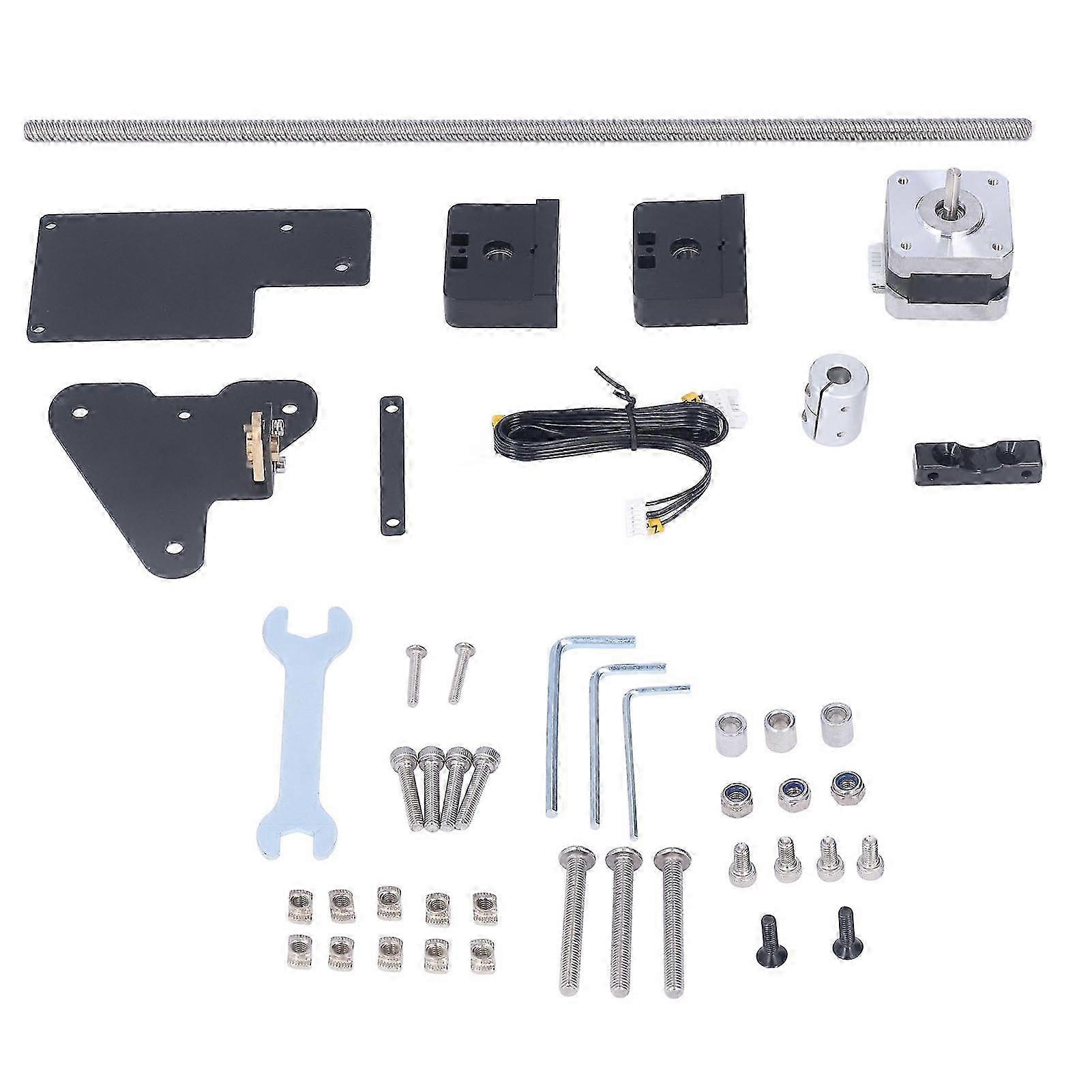 Dual Z Axes Upgrade Kit with Lead Screw Stepper Motor Bracket Set for Ender 3 3D Printer