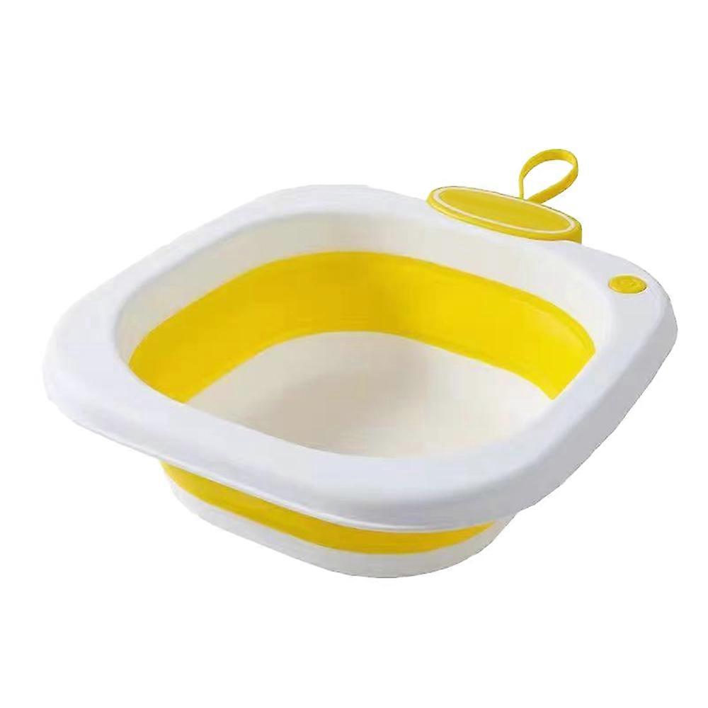 Cleaning Debris, Multi-function Foot Wash Basin Ensures Your Feet Are Sand-Free Before Entering The Pool, Foldable Foot Basin For Above Ground