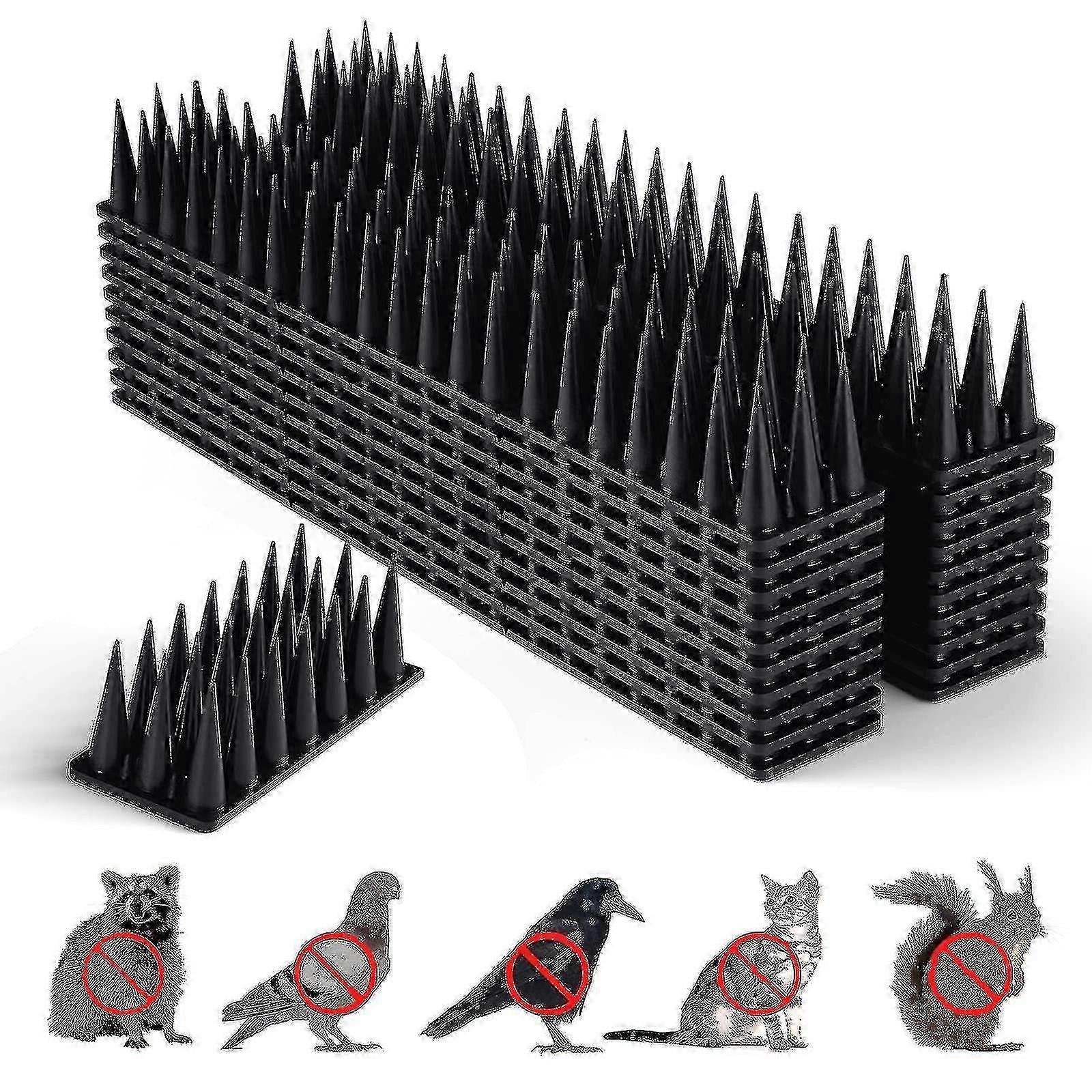 20 Pack Bird Spikes, Bird Deterrent Spikes For Small Birds Defender Spikes