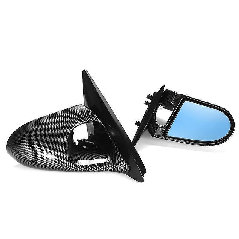 Manual Adjustable Spoon Style 2X Car Side Door Mirror A