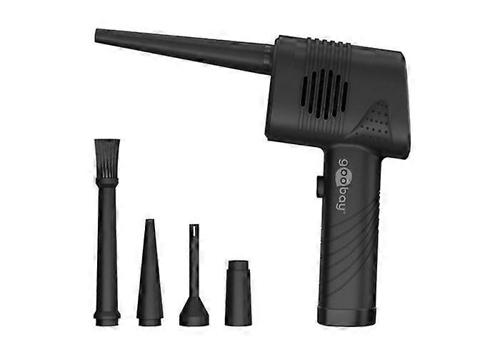 GOOBAY elektrisk luftblæser til computere og multimedieenheder