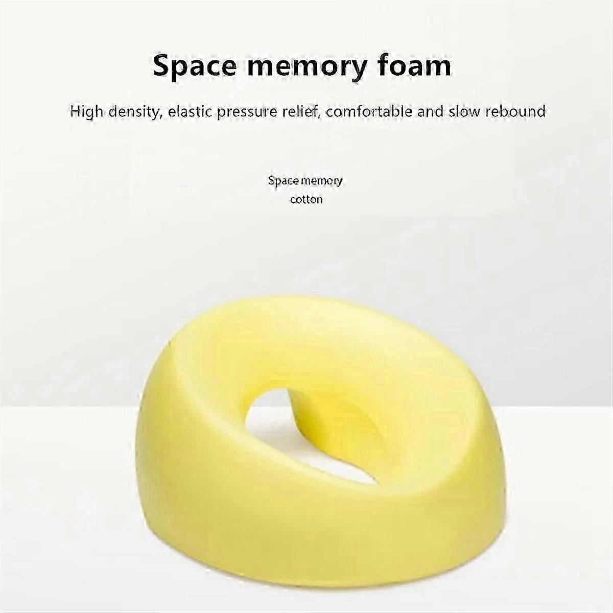 Ergonomics Lying Down Pillow Memory Foam Head Rest Support Pillow Body Massage Face Rest Pillow for Beauty Salon-B