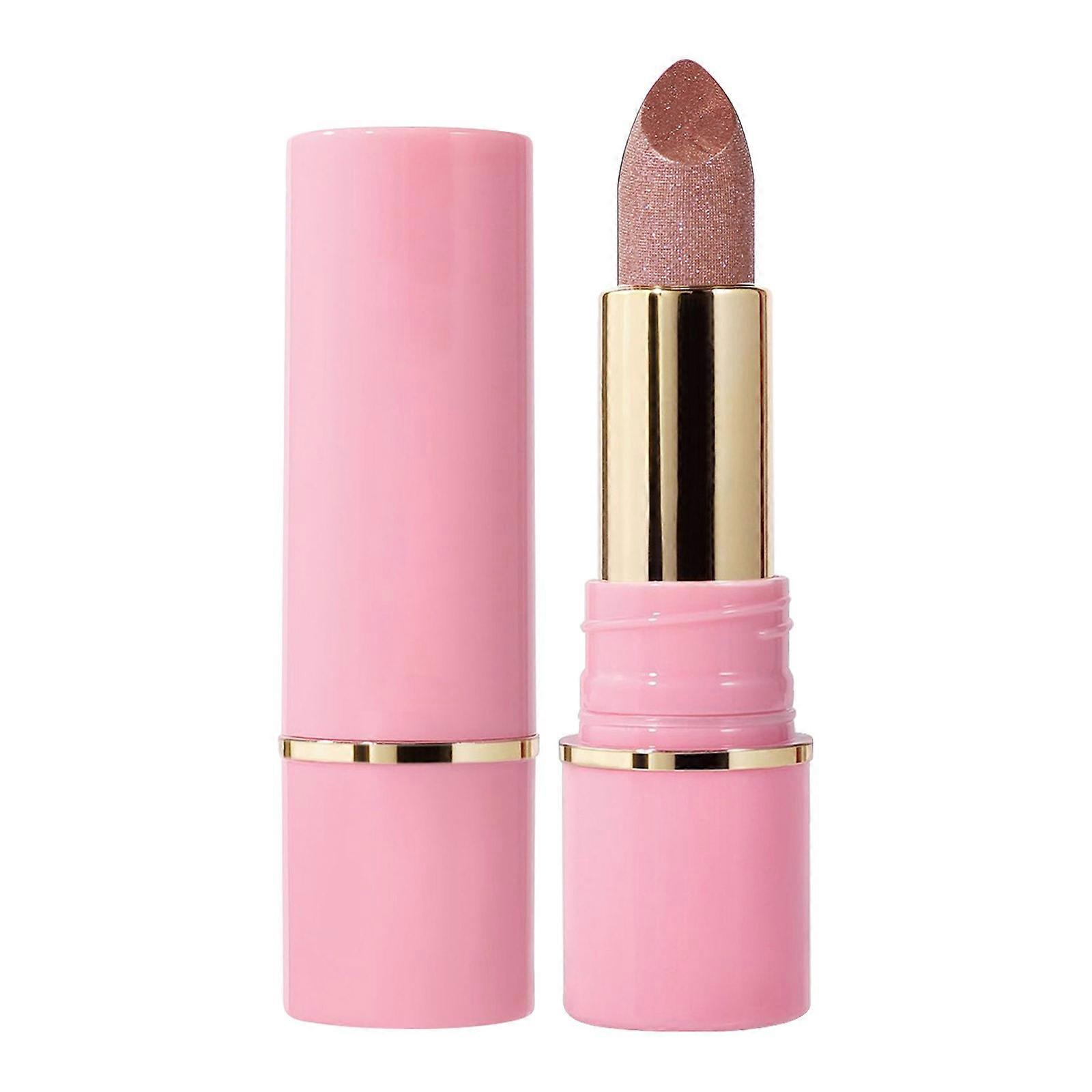 Pearlescent Lipstick In Stock With 8 Colors Moisturizing And Embossed Silk Screen Fine Shimmering Lip Gloss Lipstick 3.6g