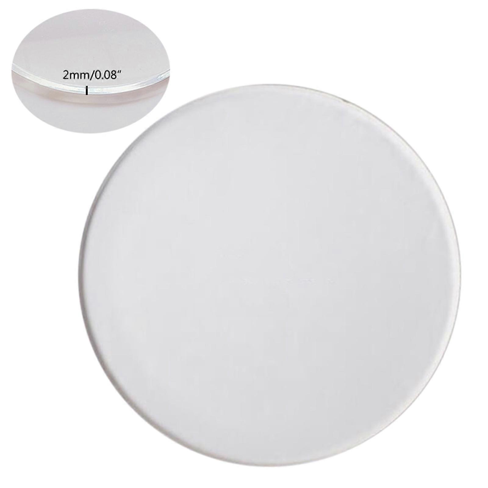 Clear Acrylic Circle Round Cake Disc Plexiglass Table Top Transparent Acrylic Sheet for DIY Craft Project Sign Durable  30cm