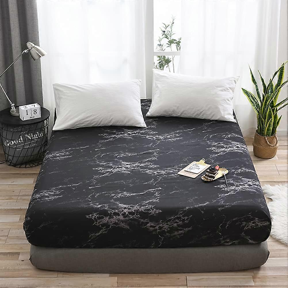 Soft Breathable King Size Fitted Sheet with Deep Pockets for Comfortable Sleep - Best for Sheet Bed