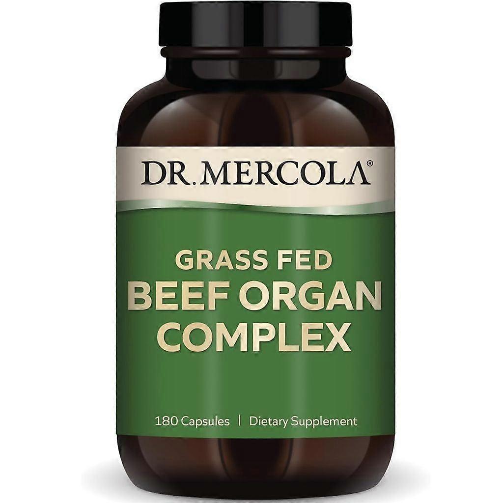 Dr. Mercola Grass Fed Beef Organ Complex Capsules 180