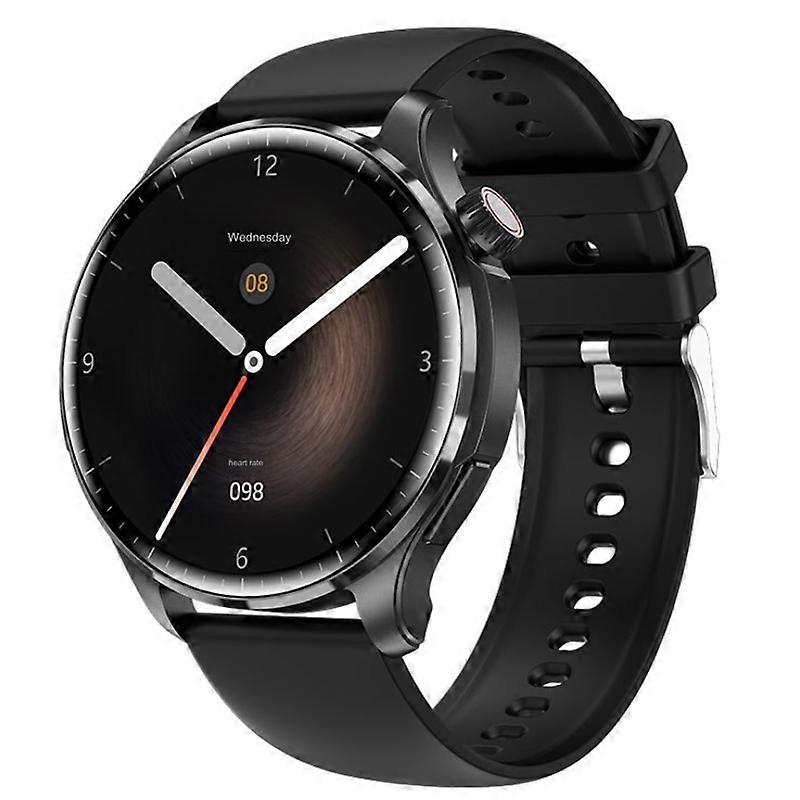 Smartwatch with Bluetooth Calling, Heart Rate, Blood Pressure, Sleep, and Temperature Monitoring, Weather, GPS, Sports Tracking, and Waterproof Design