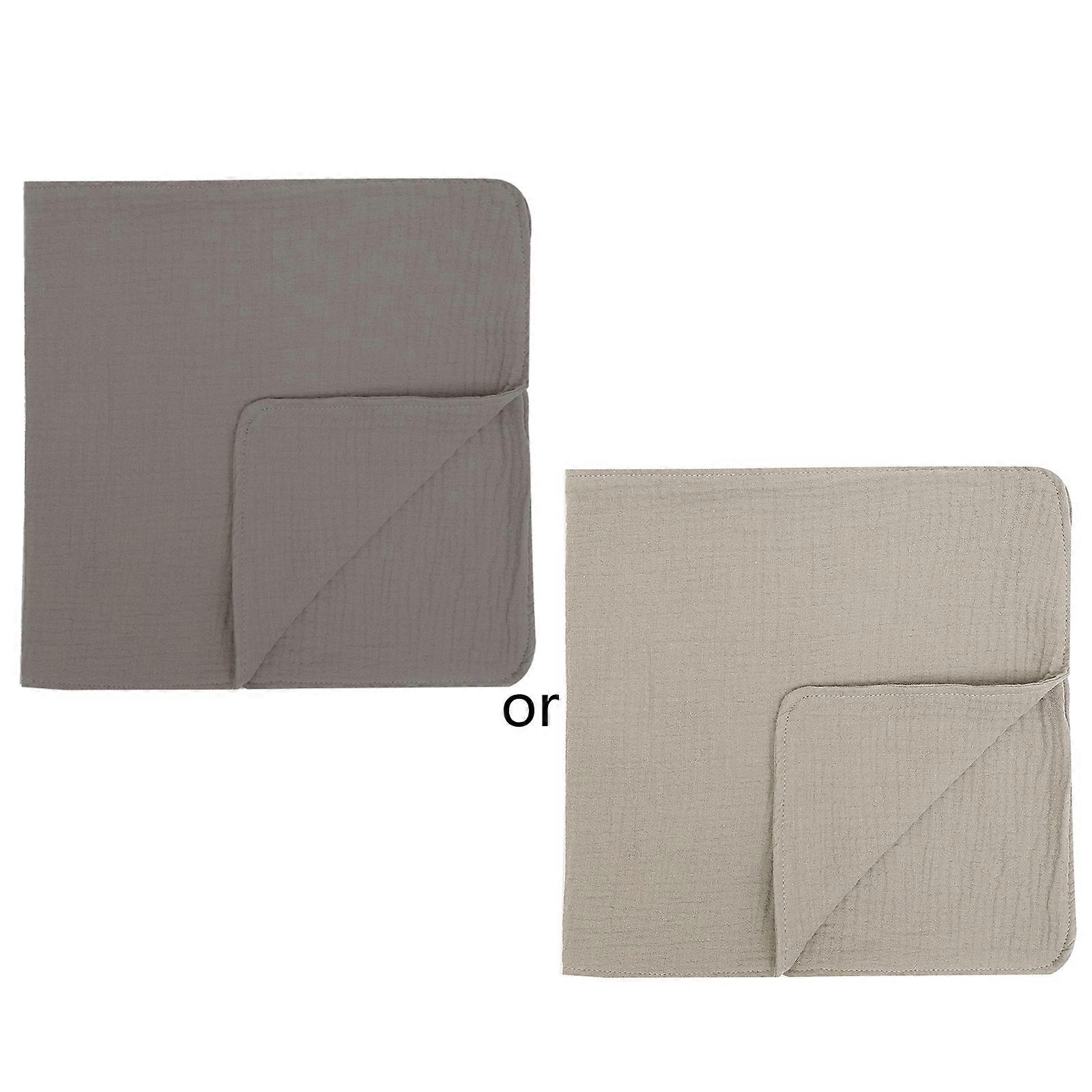 Serviettes de visage en coton bavoirs pour nouveau-né avec la peau sensible Parfait pour le registre de bébé Serviette à main suspendue naturelle Orange rouge