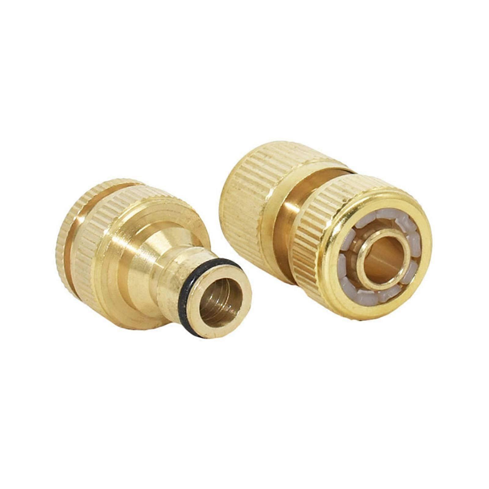 Hose connector Gartenschlauchverbinder Zubehör Messingschlauch Garten Schnellanschluss 1/2