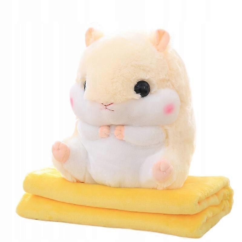 Plush Blanket 2in1 Cuddly Hamster Gift
