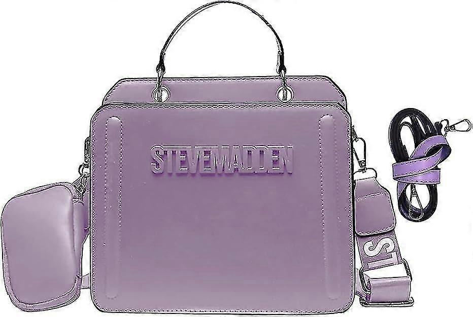 Tote Bag Per Le Donne Hobo Borse In Pelle PU Borse E Borse Moda Delle Signore Tote Borsa A Tracolla Grande Borsa Viola