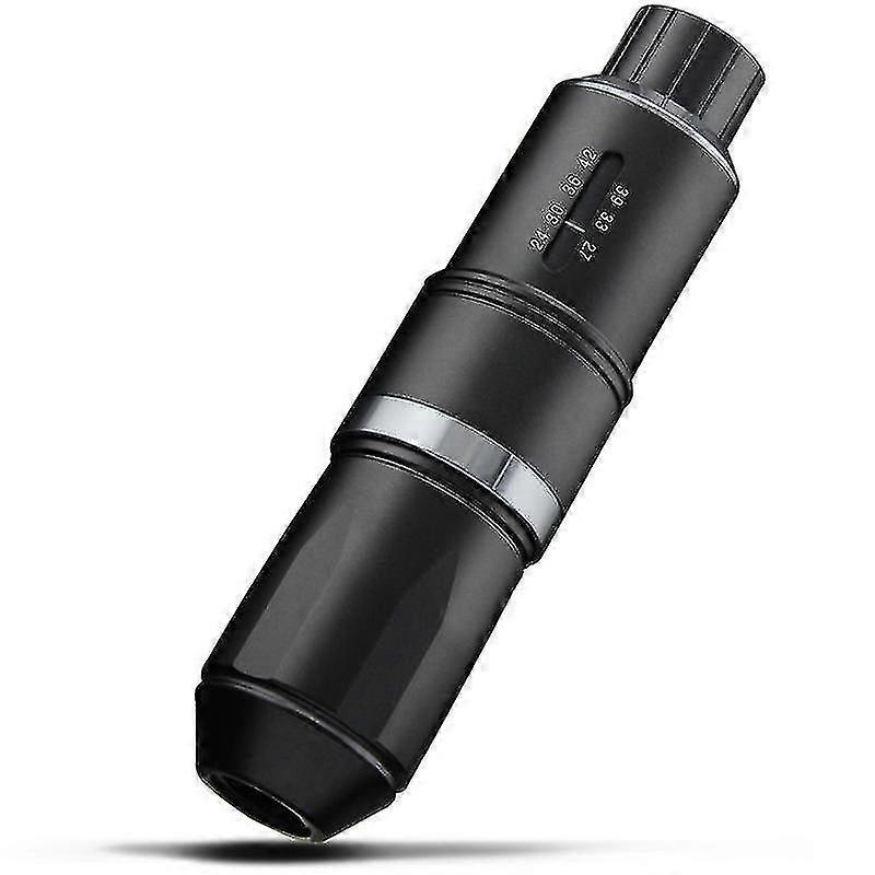 black Adjustable stroke tattoo pen RCA interface tattoo integrated needle secant atomization motor machine